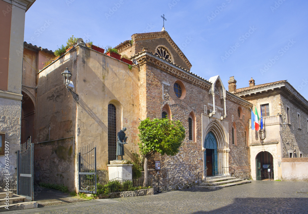 Church of Santa Maria Maggiore in Tivoli, Italy	
