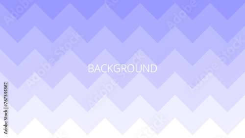 Violet and white chevron background. Abstract banner with broken lines. Gradient blended zigzag 