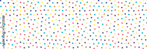 Summer Dots - Seamless Repeat Dot Pattern - Large.