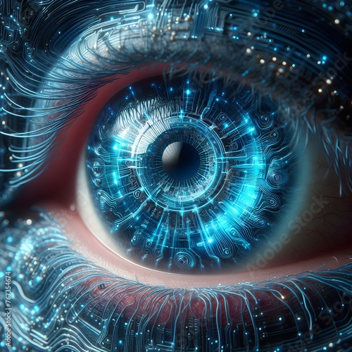 The Iris of the Future: A Look into the World of Technology