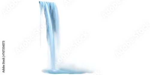 A cascade of shimmering Transparent Background Images 