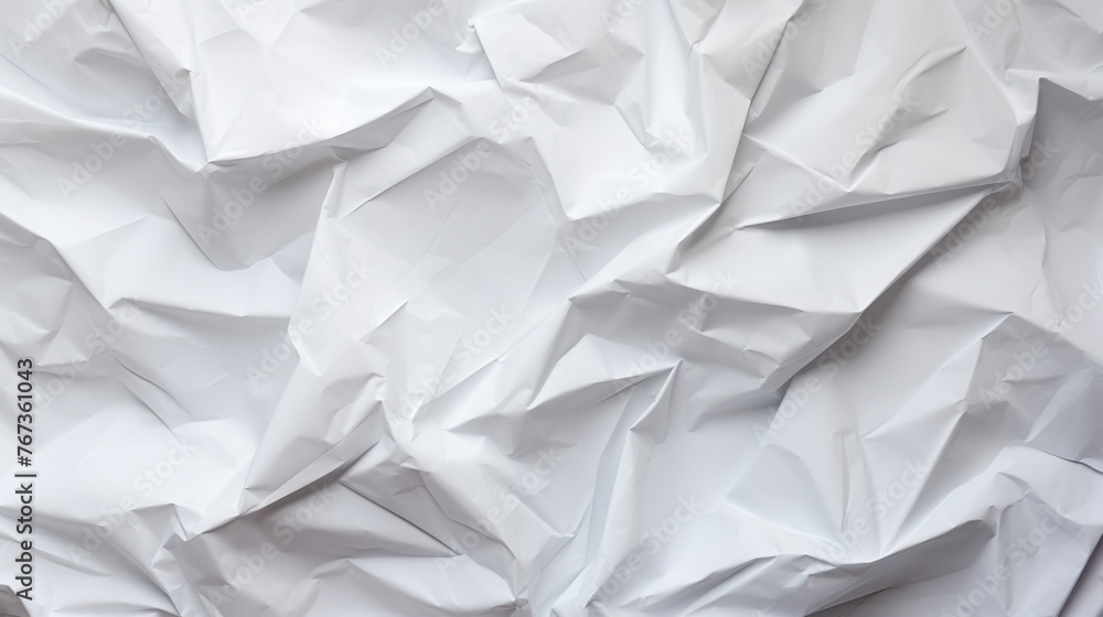 White crumpled paper texture abstract background. White crumpled paper texture abstract background.