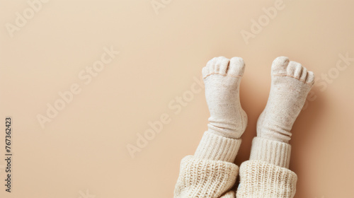 Photo of baby feet photo