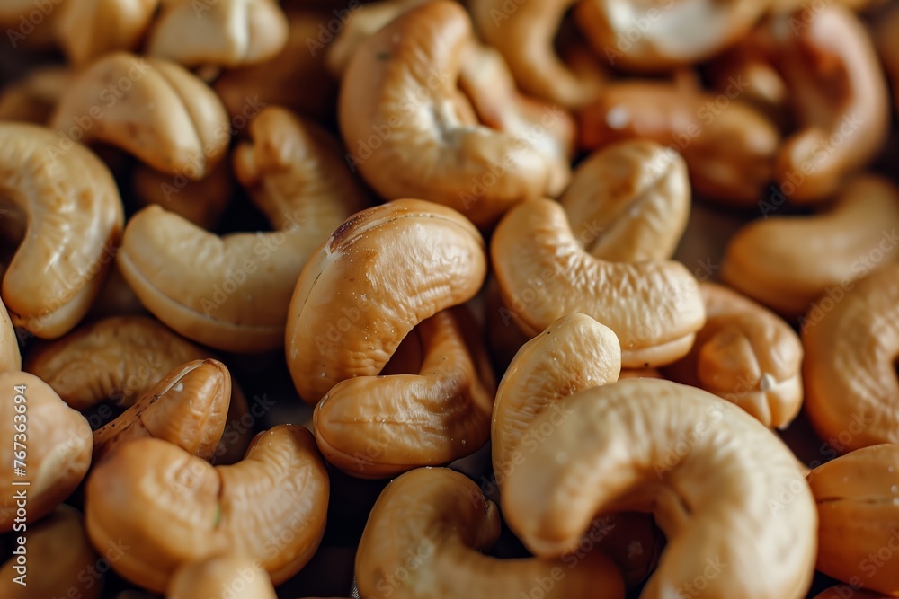 close up of cashews close up of cashews