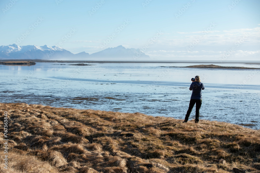 Fotograf in Island