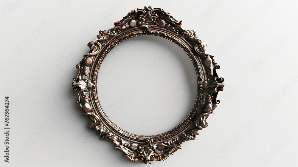 circular grace: the elegance of a round wooden frame circular grace: the elegance of a round wooden frame