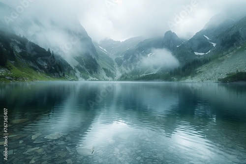 lake in mountains © Kristina