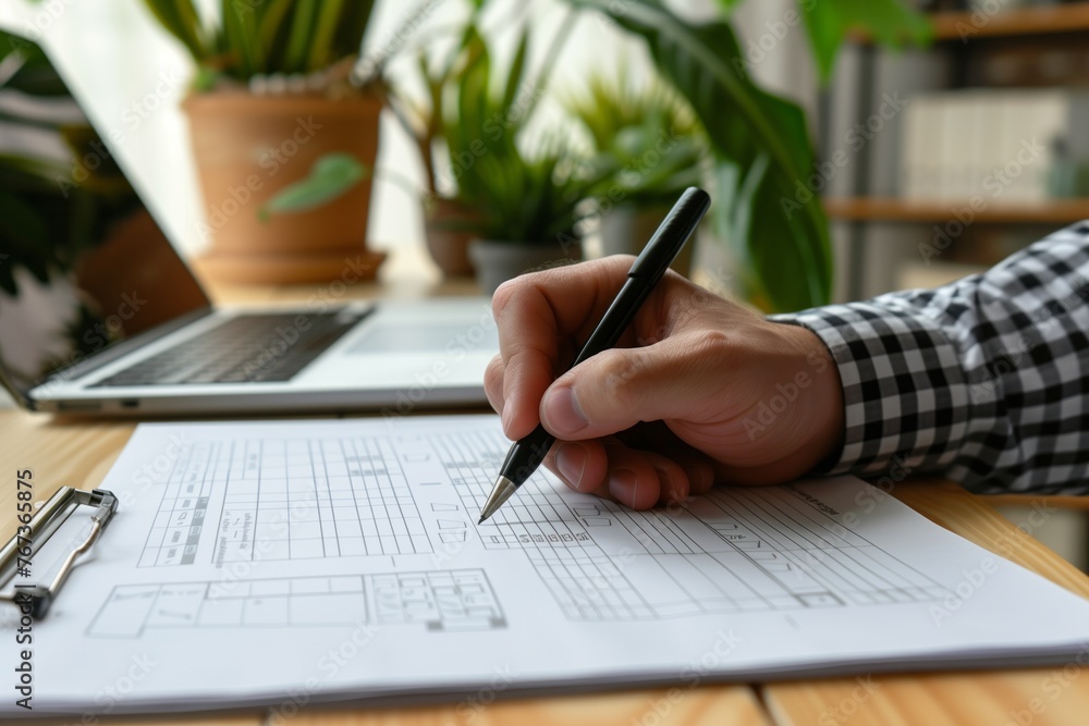 Questionnaire with checkboxes, filling survey form online, answer questions of test. Survey form concept. Questionnaire with checkboxes, filling survey form online, answer questions of test. Survey form concept.