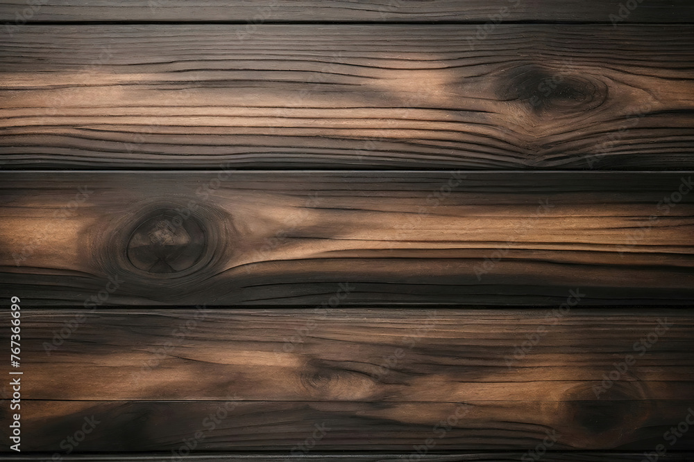 Black and brown wood wall wooden plank board texture background with grains and structures Black and brown wood wall wooden plank board texture background with grains and structures