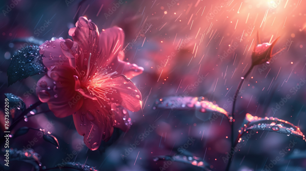 Fototapeta premium pink flowers