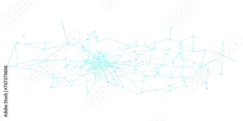 A network of pulsating energy lines Transparent Background Images 