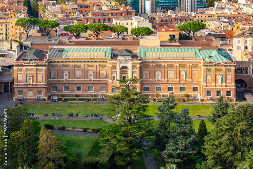 Pinacoteca (Art gallery) of Vatican museums, center of Rome, Italy Pinacoteca (Art gallery) of Vatican museums, center of Rome, Italy