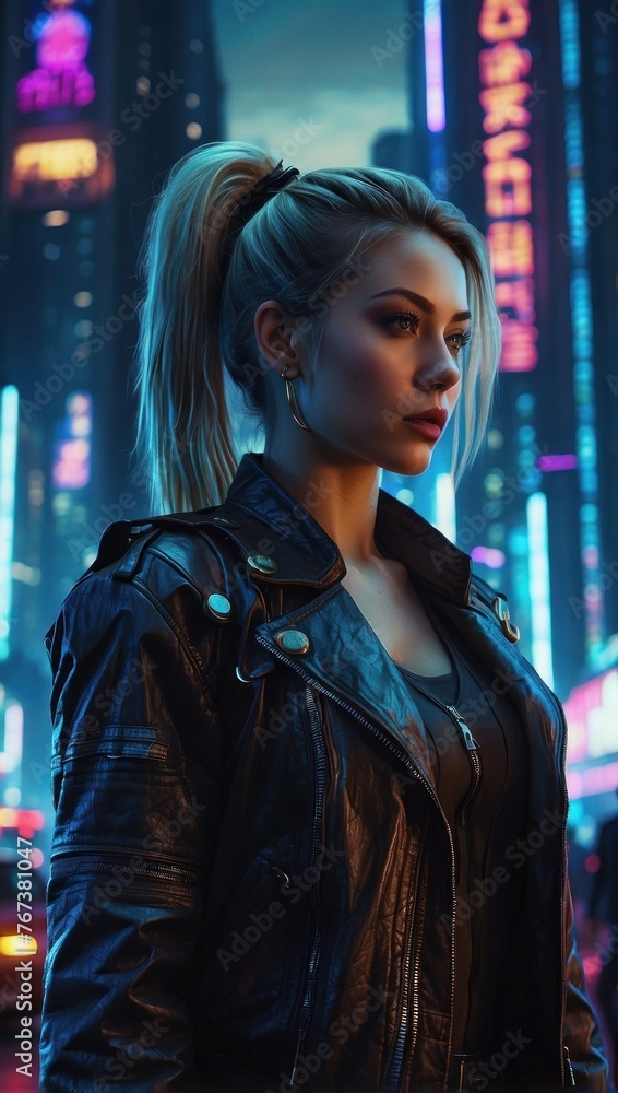 Agent wallpaper on cityscape background