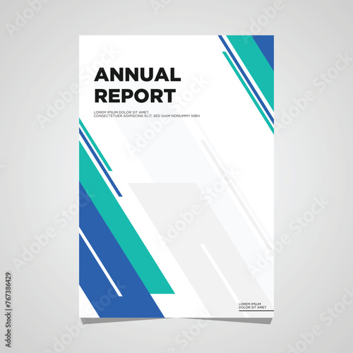 Vector Annual report brochure flyer design template vector, Leaflet, presentation book cover templates, layout in A4 size
