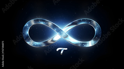 BT Infinity Concept - Illustrated through a Shimmering Silver Infinity Symbol on a Starry Background
