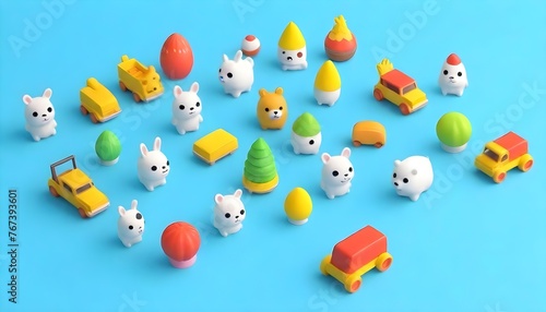 Miniature Toys Set (55)