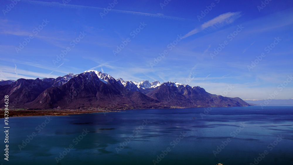 Genfer See bei Montreux