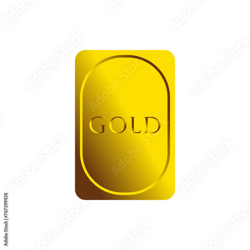 investment Antam Gold design vector illustration photo