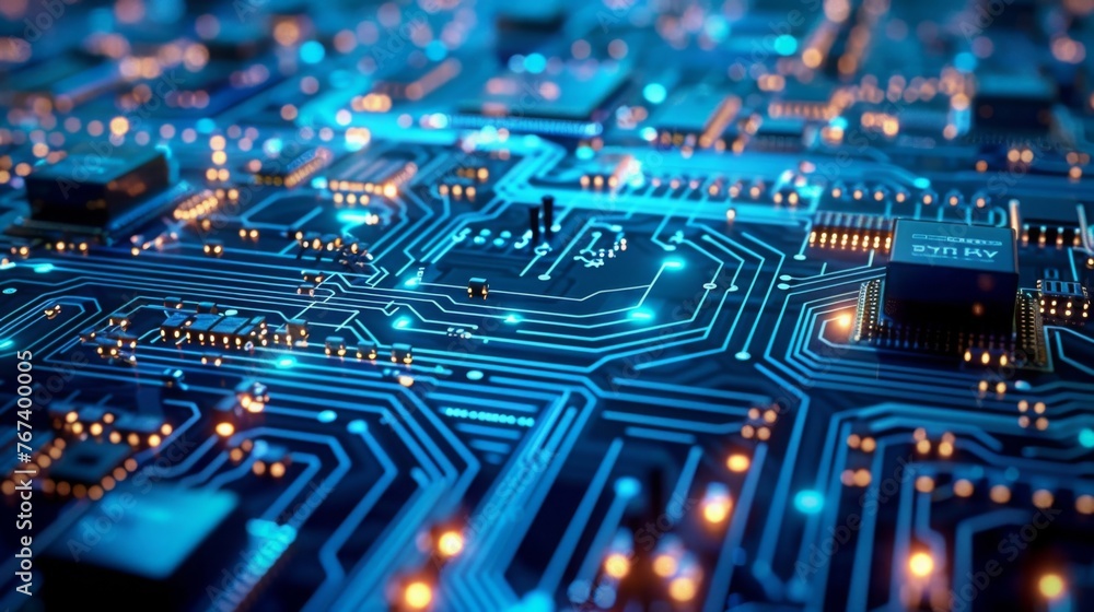 Abstract Circuit Board Technology Background Abstract Circuit Board Technology Background