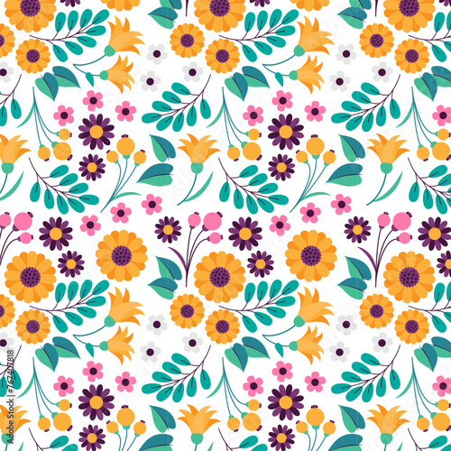 Vector seamless floral pattern © Sohail
