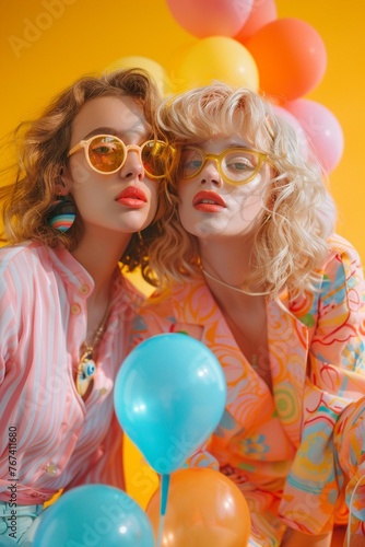 In a playful exchange, the antisocial outsider and the social influencer engage in a colorful contest of communication styles, professional color grading