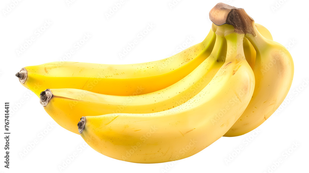 Banana, golden banana,on white Banana, golden banana,on white