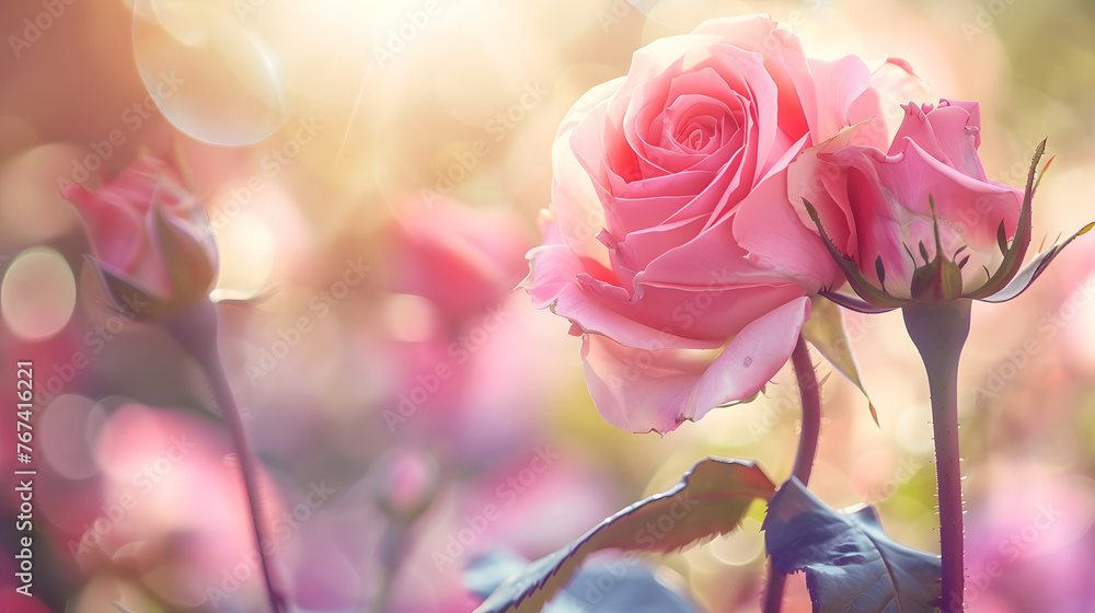 Obraz premium Mother's Day background, floral wallpaper, flowers 