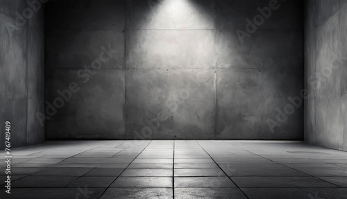 Display Stand and Exhibition Stand for Items with Wooden, Marble, Sand, Neon Surface with Smoke and Grey, Blue Damaged Concrete Wall, Mountain Background