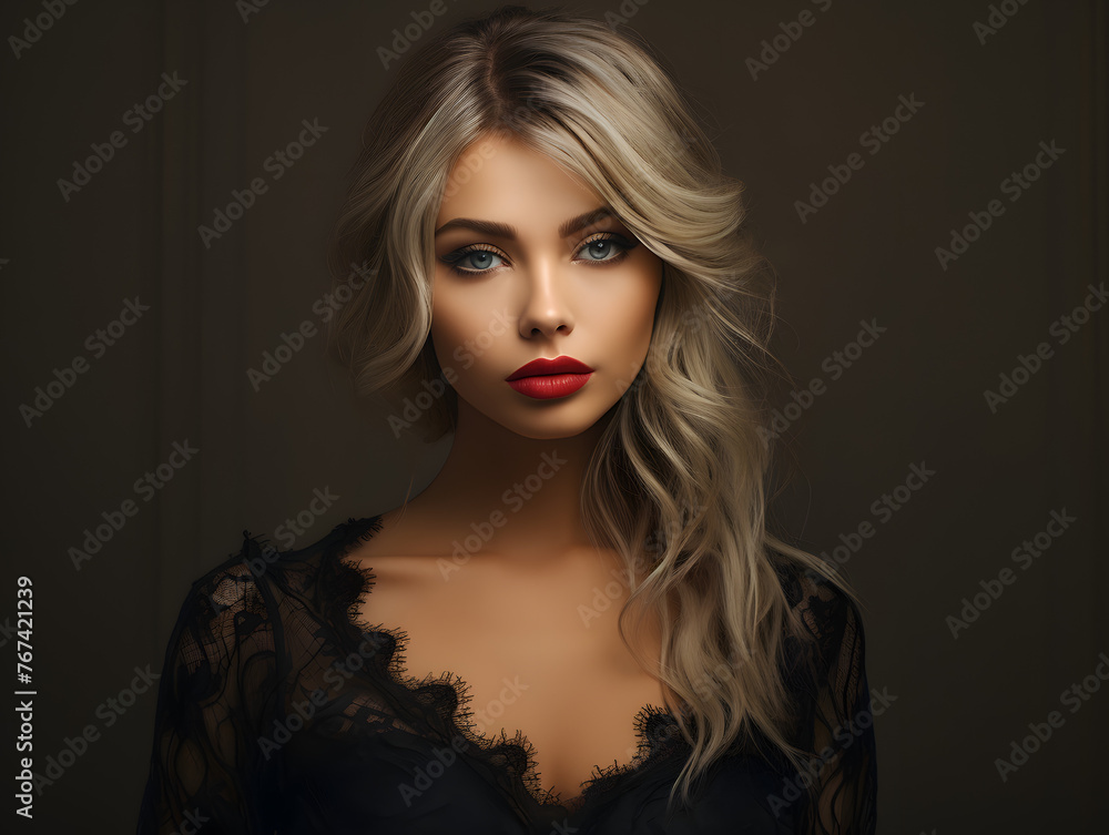 Photo model, portrait of a woman female model, beautiful woman portrait