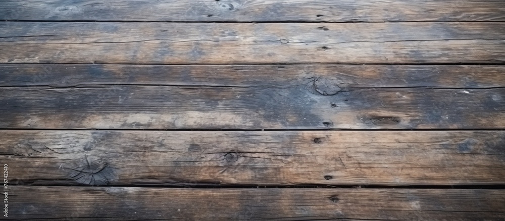 A detailed shot showcasing a hardwood flooring with a blurred background, highlighting the intricate patterns and texture of the wood A detailed shot showcasing a hardwood flooring with a blurred background, highlighting the intricate patterns and texture of the wood