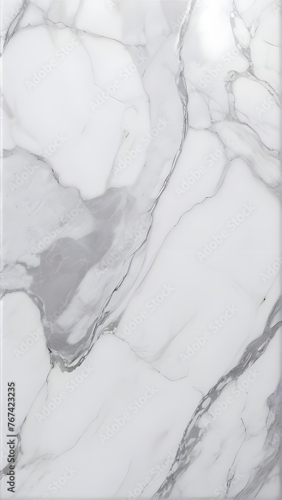 Fototapeta premium White and grey marble texture and background.