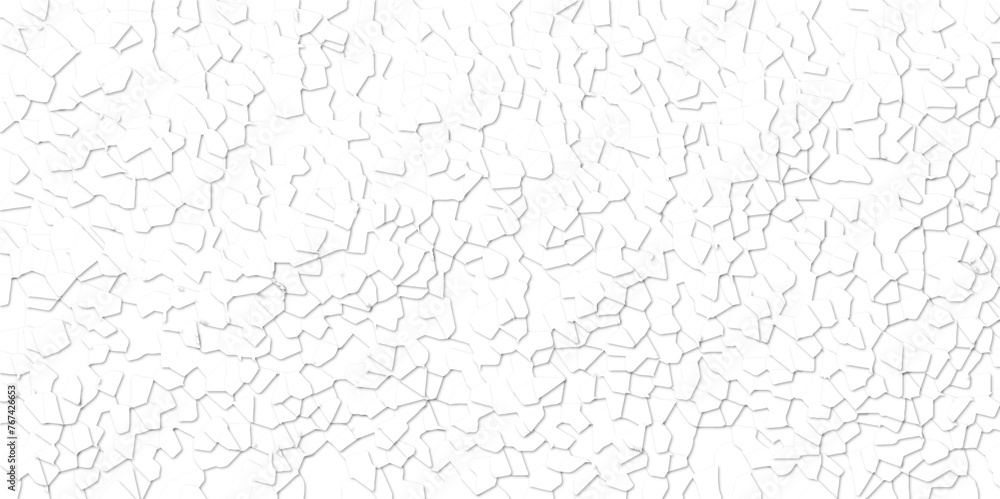 Abstract Spider Net Retro White Camouflage Seamless Vector Pattern with Grunge Texture, Broken Glass Cement kitchen decor, white marble bath floor. Fabric vintage print. Quartz glass natural fragment