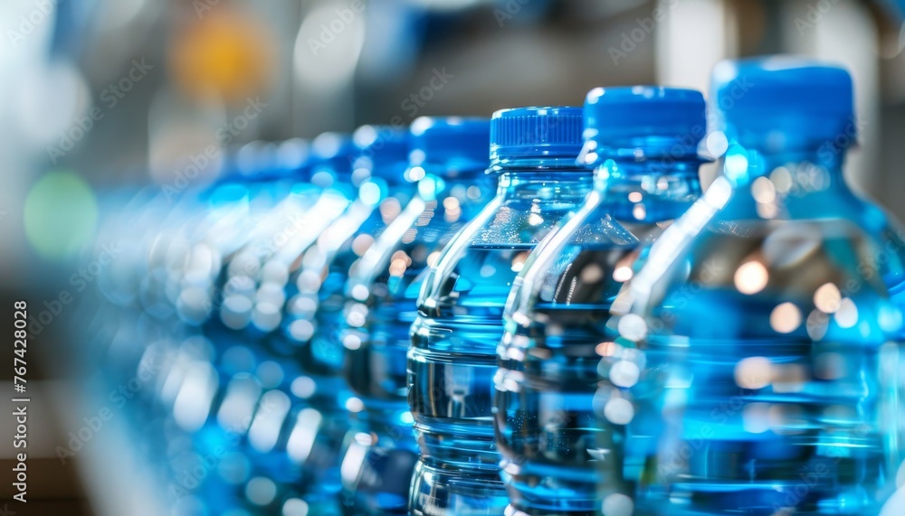Hygienic production of bottled drinking water in a plastic bottle manufacturing facility Hygienic production of bottled drinking water in a plastic bottle manufacturing facility