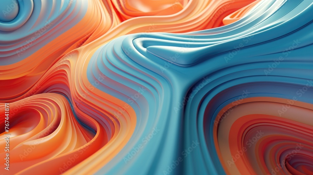 Abstract background. 3D rendering.