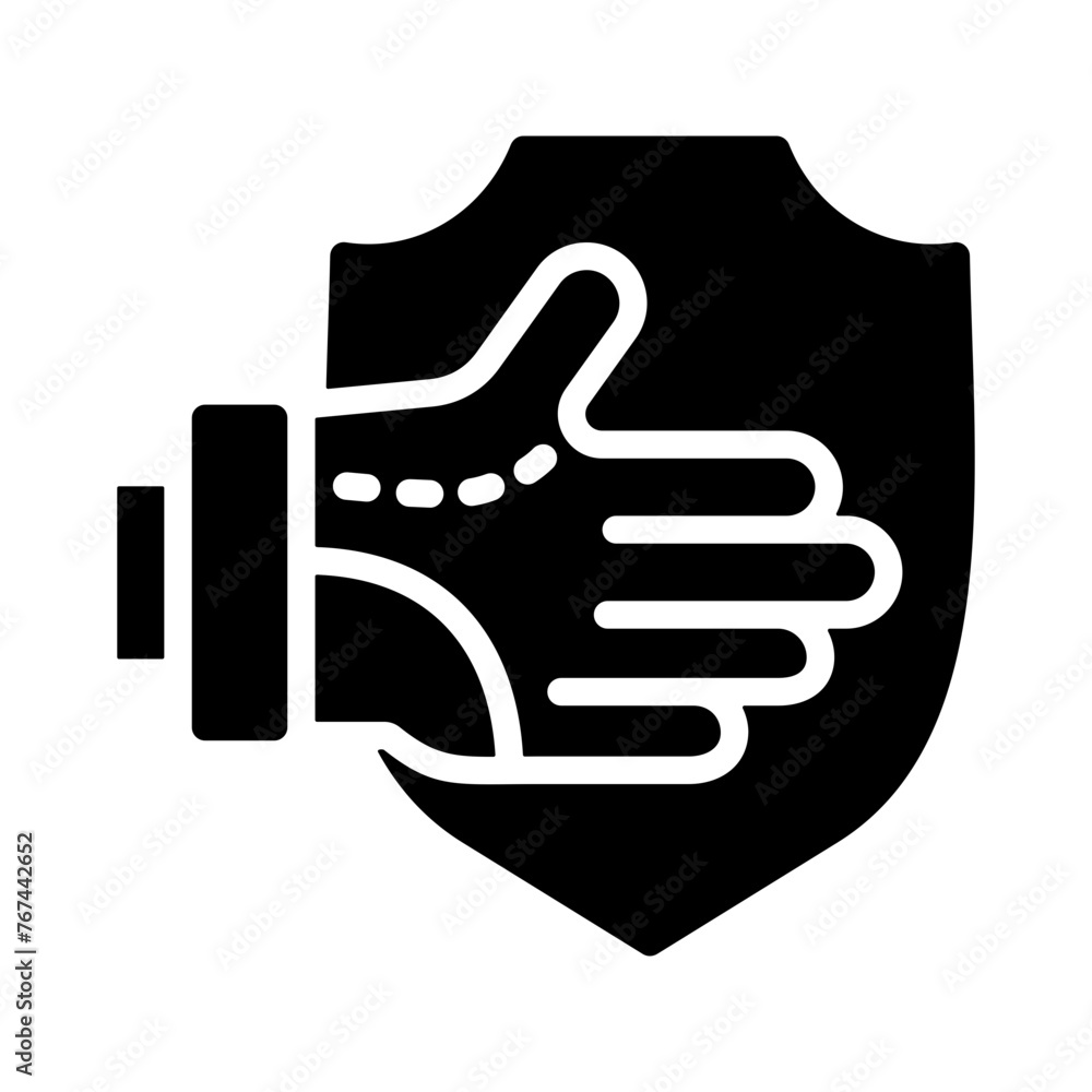 Protective Gloves Icon Protective Gloves Icon