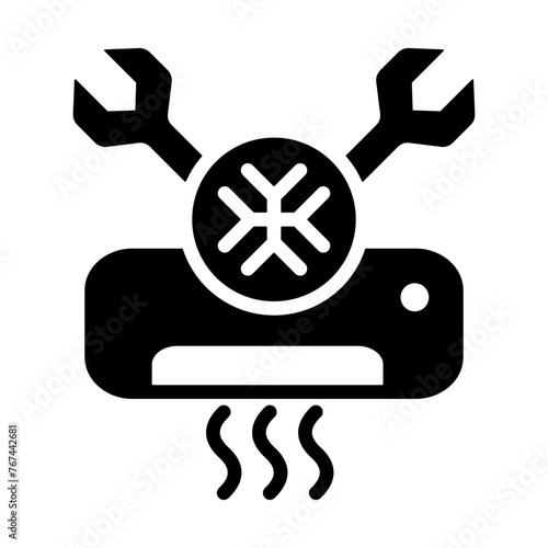 Air Conditioning Maintenance Icon