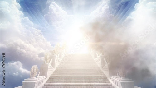 stairway to heaven, web banner format photo