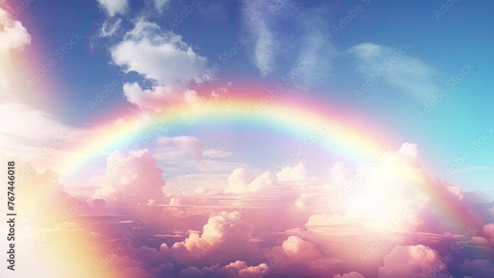 Shining sky with clouds, heaven concept Shining sky with clouds, heaven concept