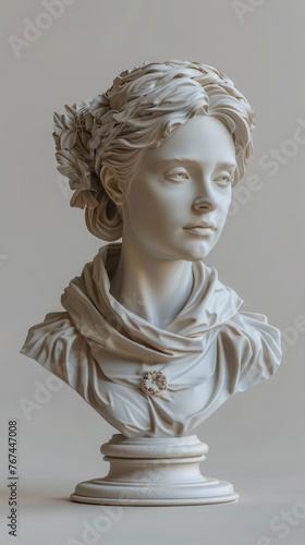 stone sculpture of a woman, art, face, bust, background, beauty, harmony, antique, ancient, white, sculpting, model, statue, monument, greek, marble