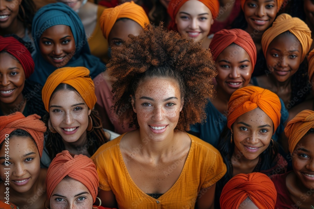 Joyful women of different backgrounds: Interethnic and intergenerational diversity Joyful women of different backgrounds: Interethnic and intergenerational diversity