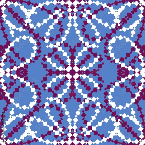 Summer floral print seamless mandala flower pattern for fabrics and wrapping paper and kids clothes textiles