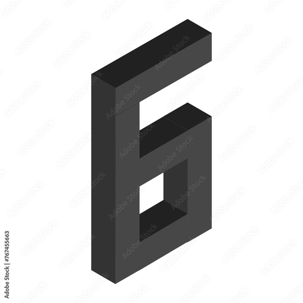 2.5D numbers and Letters icon pack 2.5D numbers and Letters icon pack