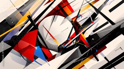 Shapes in Design: Elegant Abstract Art