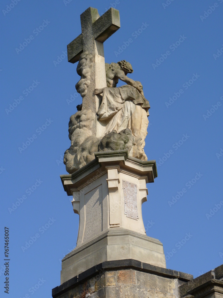 Statue architecture Prague