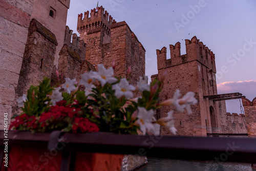 Obraz na płótnie Sirmione, lago di garda, Brescia, Lombardia, italia, w salonie
