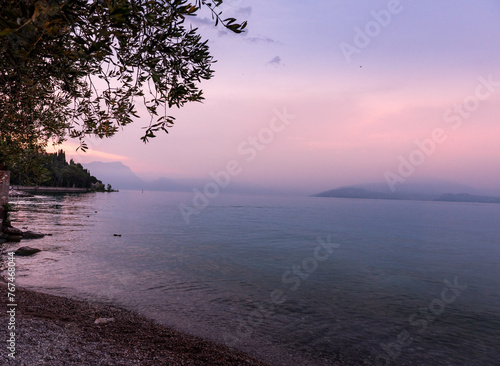 Sirmione, lago di garda, Brescia, Lombardia, italia,