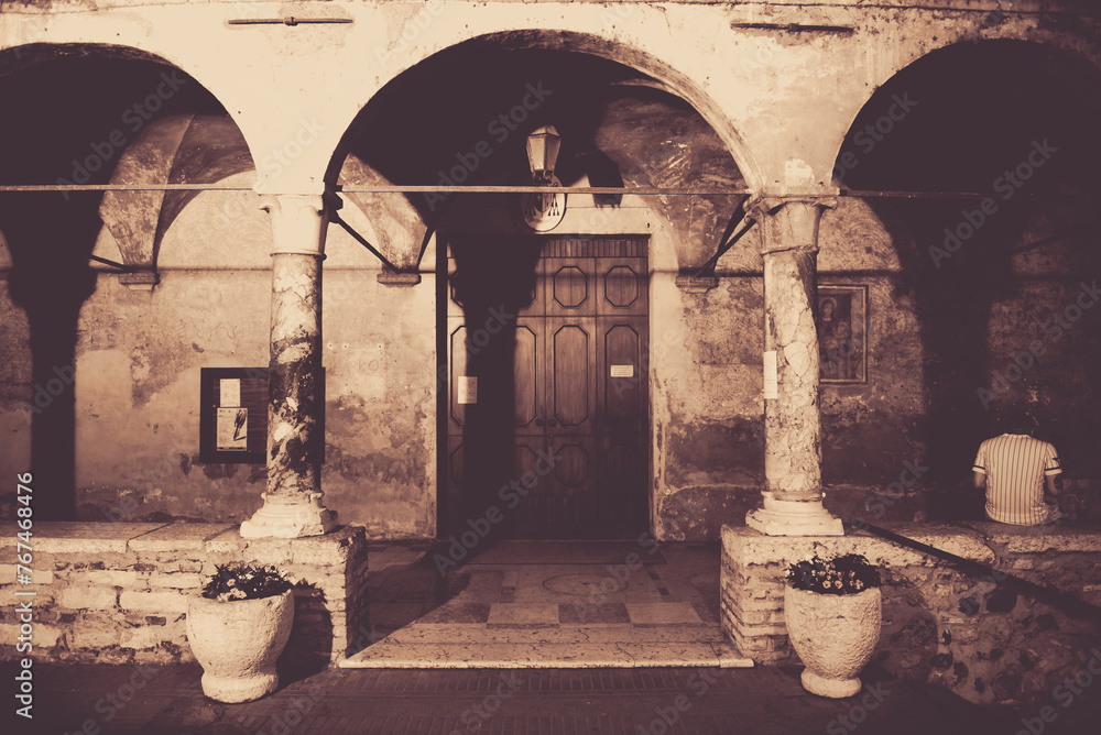 Sirmione, lago di garda, Brescia, Lombardia, italia,