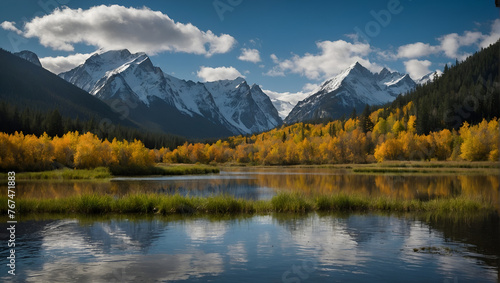 Nature Landscape: Mountain, Lake, River, Forest Photography in one place © ART Forge