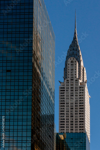 Skyscrapers, Manhattan, NYC, NY USA