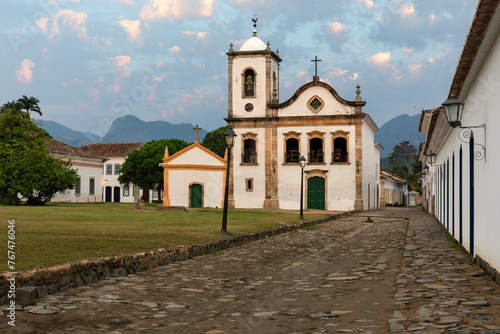 Beautiful city of Paraty, located in the State of Rio de Janeiro, Brazil